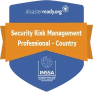 INSSA Security Risk Management Professional, Country